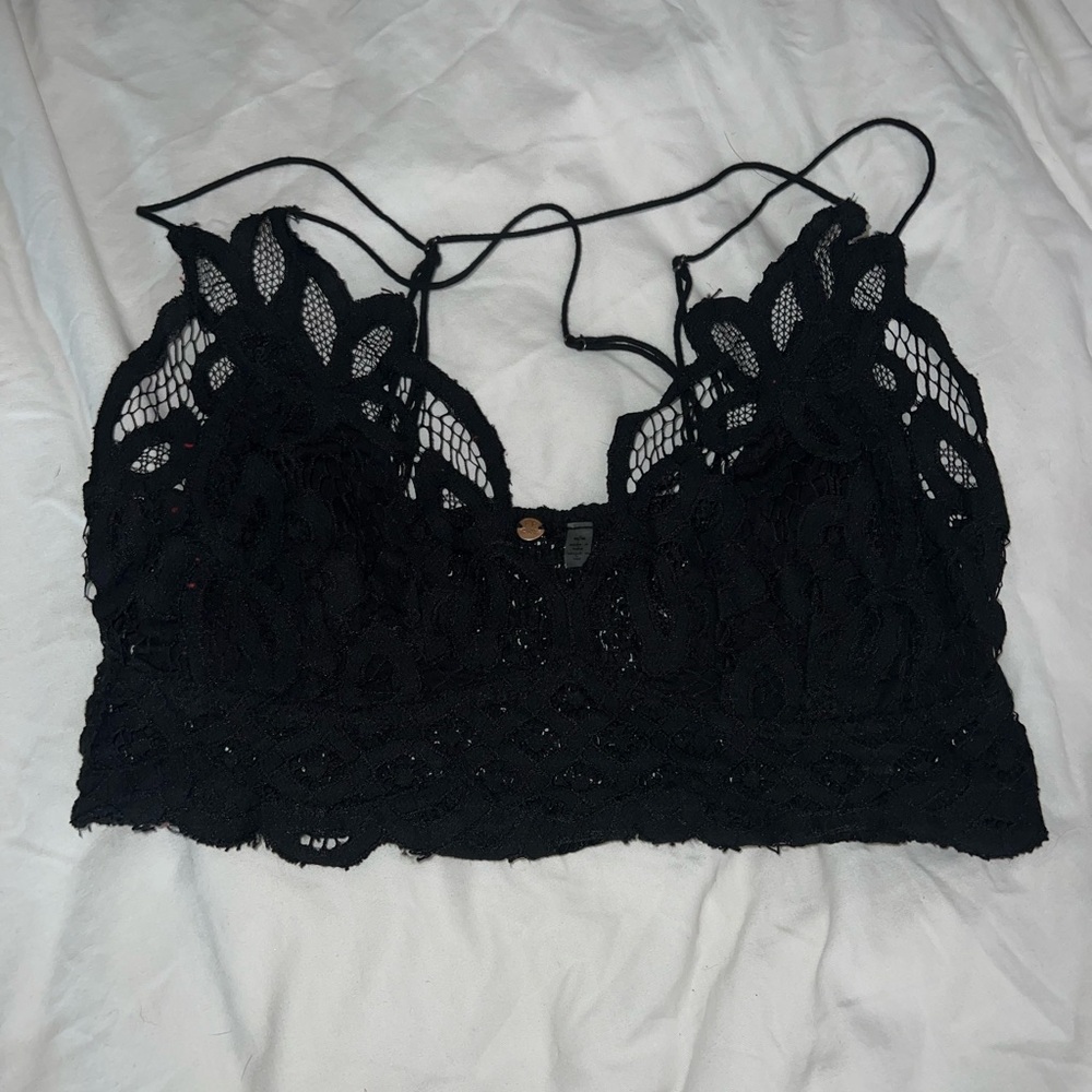 Black free people bralette